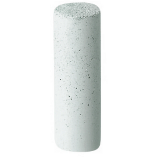 EVE UNIVERSAL Pack of 100 pieces unmounted, white coarse, figure cylinder, 7 x 20 mm