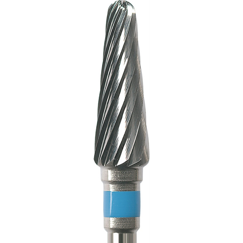 Carbide milling cutter, ground 70 Single toothing, blue standard, HP, Figure 194, 14 mm, ISO 040