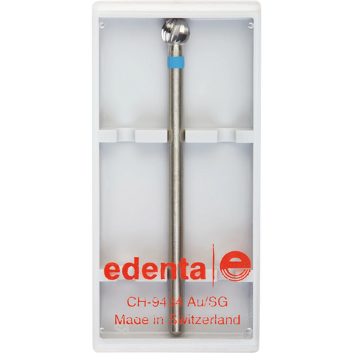 Carbide milling cutter, ground 70 Single toothing blue standard, HP, figure 001, 3.4 mm, ISO 040