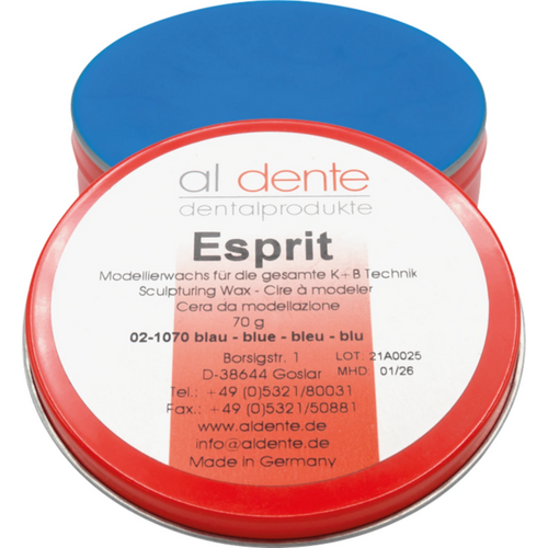 Esprit modeling wax Tin 70 g blue