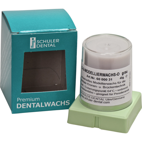 S-U modeling wax O/A Cone 45 g wax O, gray