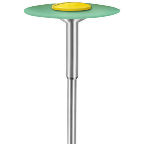 EVE DIACERA piece green medium, HP, figure disk, 20 x 1 mm