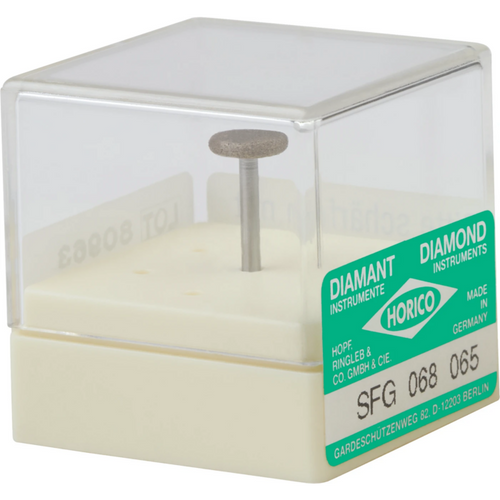 Sintered diamond grinder 068 piece SFG, FG, figure 068, 1.5 mm, ISO 065