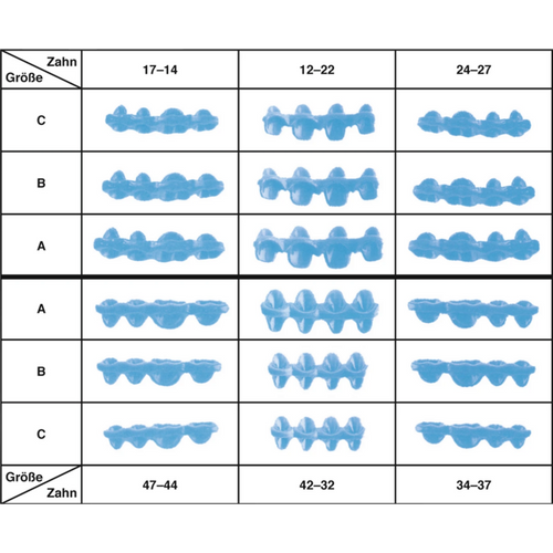 MK economy blocks circular MK-BL-cs Refill pack 25 pieces 47-44 A