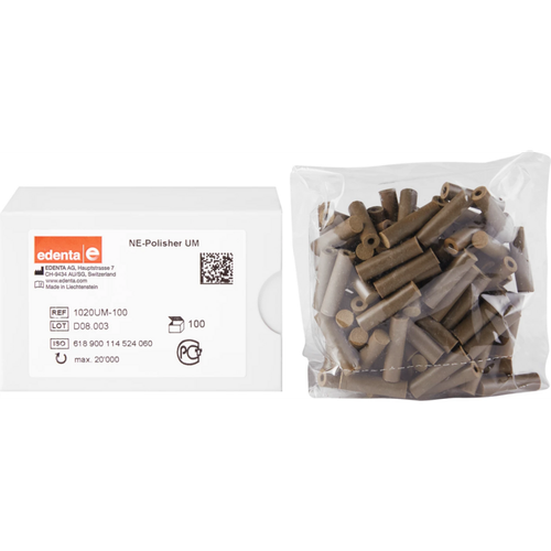 Non-ferrous polisher Pack of 100 pieces unmounted, figure 114, 22 mm, ISO 060