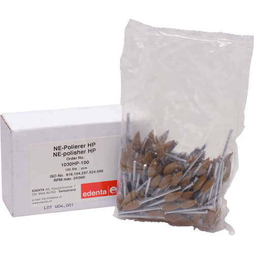 Non-ferrous polisher Pack of 100 pieces HP, figure 257, 15 mm, ISO 050