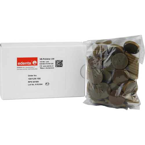 Non-ferrous polisher Pack of 100 pieces unmounted, figure 372, 3 mm, ISO 220