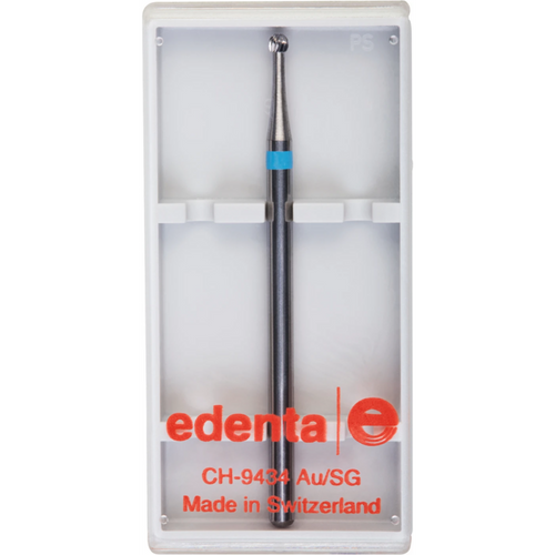 Carbide milling cutter grind 10 Cross serration, blue standard, HP, figure 001, 1.6 mm, ISO 018