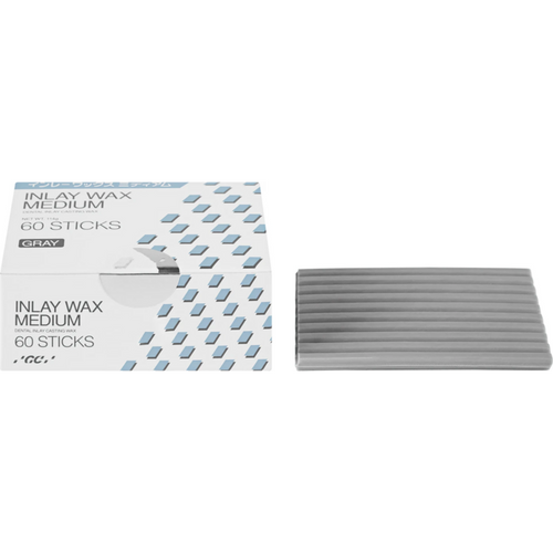GC Inlay Wax MEDIUM Pack of 60 wax sticks gray
