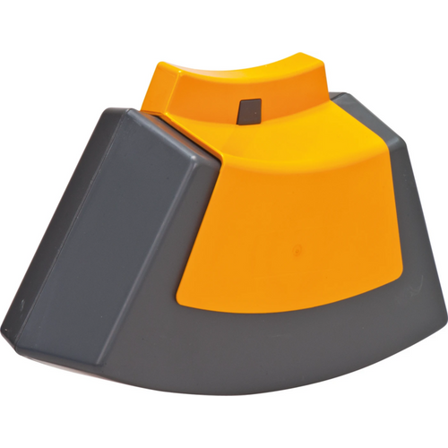 Bobby piece dark gray, clip yellow