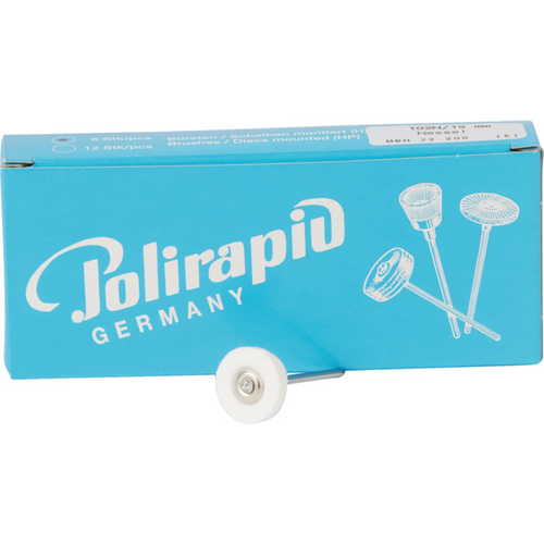 Miniature brushes disk Pack of 6 pieces HP, nettle, Ø 19 mm