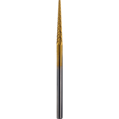 DIADUR GOLDEN-QUATTRO piece cross serrated, TIN-coated, blue medium, HP, figure 107, ISO 023