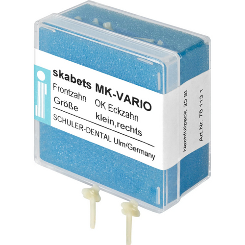 skabets MK-VARIO Refill pack 25 pieces maxillary canine small right