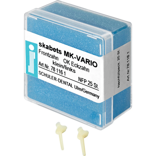 skabets MK-VARIO Refill pack 25 pieces maxillary canine small left