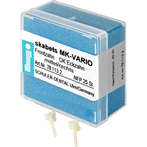 skabets MK-VARIO Refill pack 25 pieces maxillary canine middle right