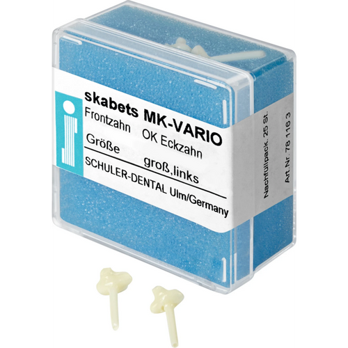 skabets MK-VARIO Refill pack 25 pieces maxillary canine large left