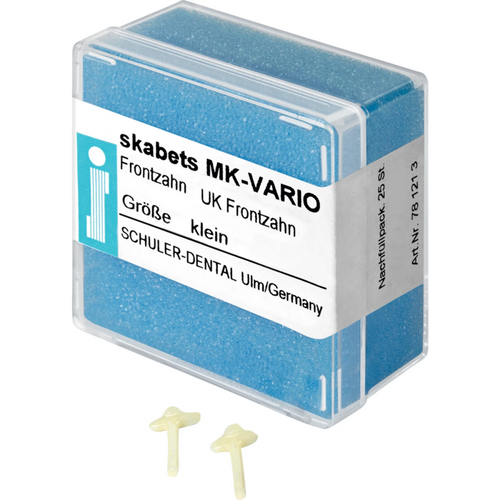 skabets MK-VARIO Refill pack 25 pieces mandibular anterior small