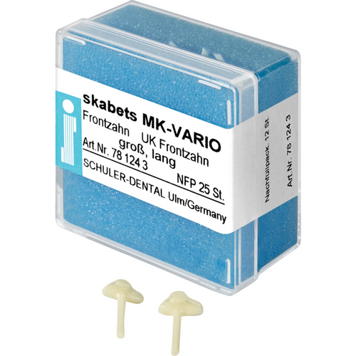 skabets MK-VARIO Refill pack 25 pieces mandibular anterior large long