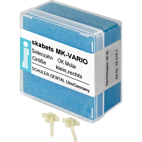 skabets MK-VARIO Refill pack 25 pieces upper jaw molar small right