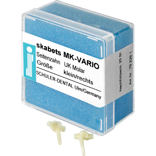 skabets MK-VARIO Refill pack 25 pieces mandibular molar small right