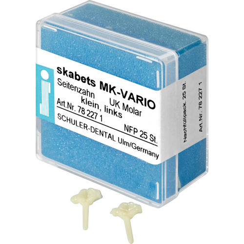 skabets MK-VARIO Refill pack 25 pieces mandibular molar small left