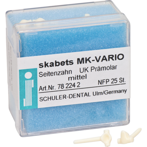 skabets MK-VARIO Refill pack 25 pieces mandibular premolar medium