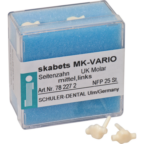 skabets MK-VARIO Refill pack 25 pieces mandibular molar medium left