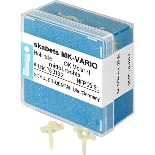 skabets MK-VARIO Refill pack 25 pieces upper jaw molar H medium right