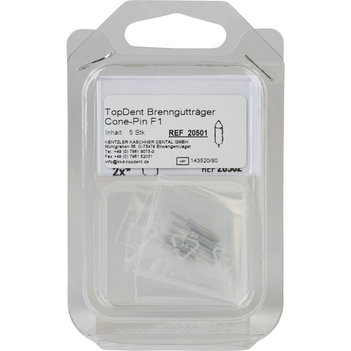 TOPDENT firing tray Pack of 5 F1 firing trays