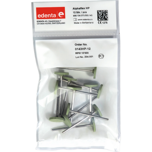 Alphaflex Pack of 12 pieces green, HP, figure 373, 2 mm, ISO 150