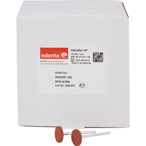 Alphaflex Pack of 100 pieces brown, HP, figure 373, 2 mm, ISO 150