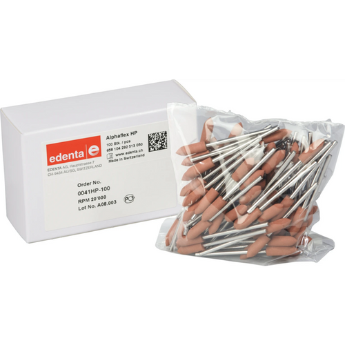Alphaflex Pack of 100 pieces brown, HP, figure 292, 16 mm, ISO 050