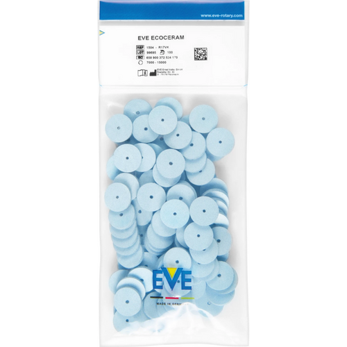 EVE ECOCERAM Pack of 100 pieces unmounted, light gray, R17VK
