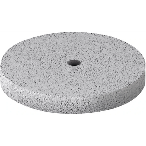 EVE ECOCERAM Pack of 10 pieces unmounted, light gray coarse, figure wheel, 22 x 3 mm