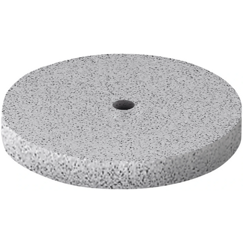 EVE ECOCERAM Pack of 100 pieces unmounted, light gray coarse, figure wheel, 22 x 3 mm