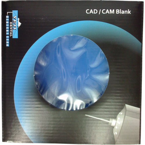 CAD/CAM wax blanks piece H 14 mm, blue