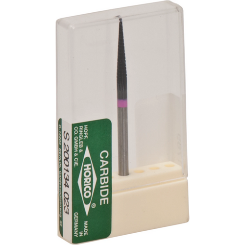 Carbide cutter 200 piece black coated, cross cut, pink fine, cut-fresh, HP, figure S200, 15 mm, ISO 023