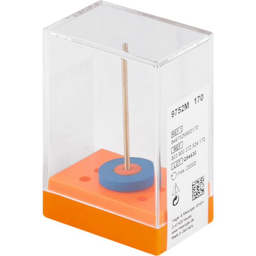 Diamond polisher 9752 piece blue ISO 170, unmounted