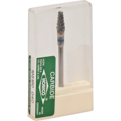 Carbide milling cutter 198 Cross serration, blue normal, HP, Figure 198, 9 mm, ISO 040