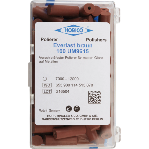 Everlast Pack of 100 pieces unmounted, brown, ISO 070