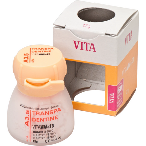 VITA VM® 13 classical A1-D4® Package 12 g powder transpa dentine A3.5