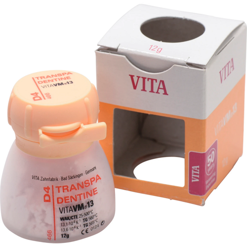VITA VM® 13 classical A1-D4® Package 12 g powder transpa dentine D4