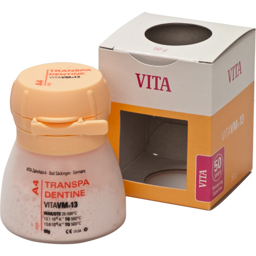 VITA VM® 13 classical A1-D4® Tin 50 g powder transpa dentine A4