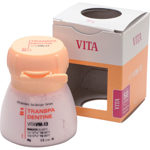 VITA VM® 13 classical A1-D4® Tin 50 g powder transpa dentine B1