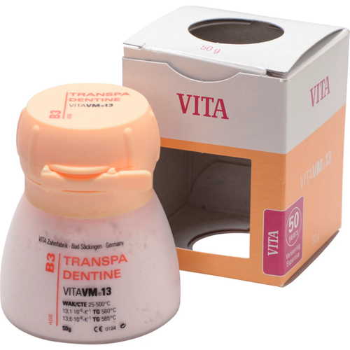 VITA VM® 13 classical A1-D4® Tin 50 g powder transpa dentine B3