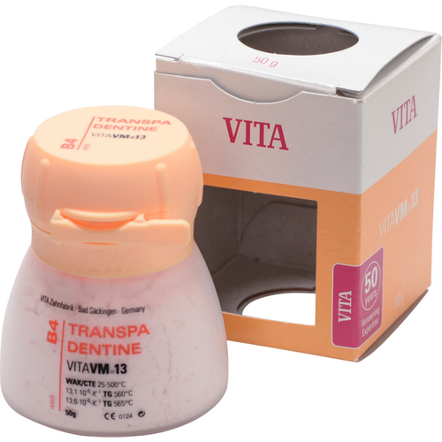 VITA VM® 13 classical A1-D4® Tin 50 g powder transpa dentine B4