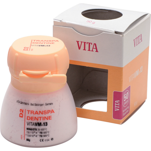 VITA VM® 13 classical A1-D4® Tin 50 g powder transpa dentine D2