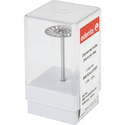 Diamond disk 605 piece perforated blue standard, HP, figure 605, 0.25 mm, ISO 220