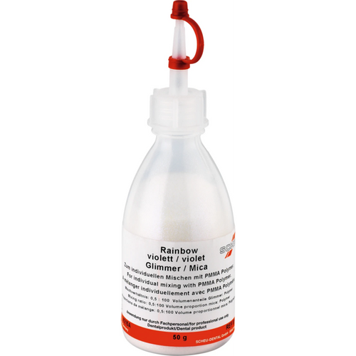 Mica Bottle 50 g rainbow violet