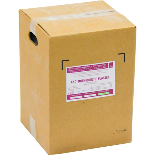 KKD® Orthodontic Plaster Carton 22.7 kg plaster super-white